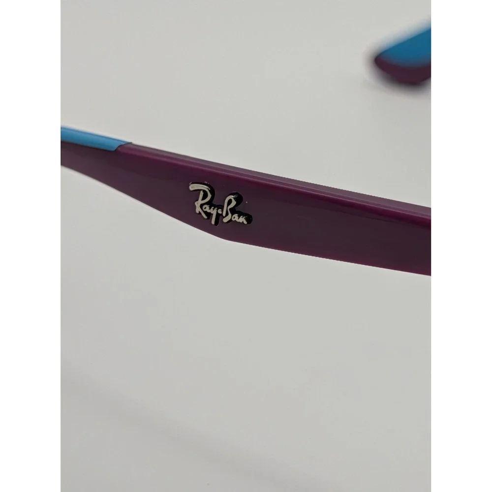 Ray-Ban RB1598 3776 Kids Eyeglass Frames Purple‎ Teal Two-Tone 49-16-130